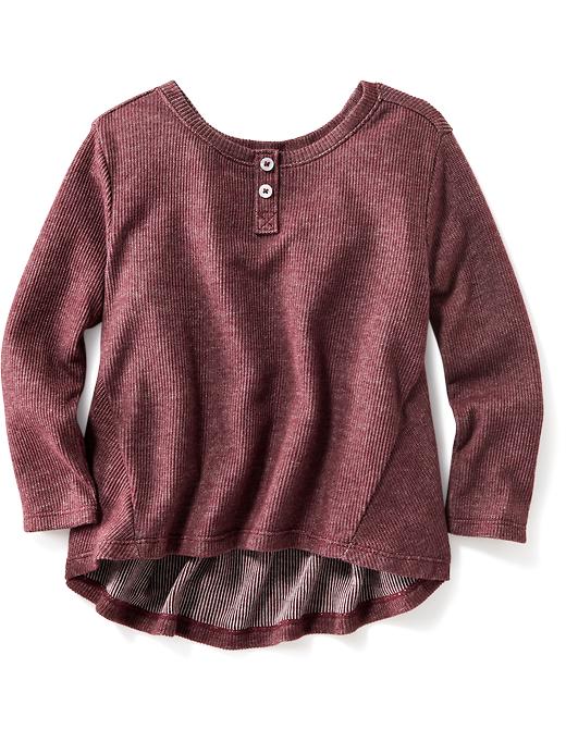 View large product image 1 of 1. Hi-Lo Henley Top for Toddler