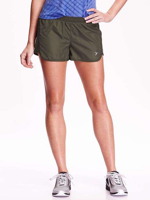 View large product image 1 of 1. Perforated Running Shorts (3")