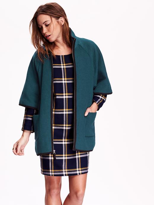 Old Navy Womens Wool Blend Kimono Coat | ShopYourWay