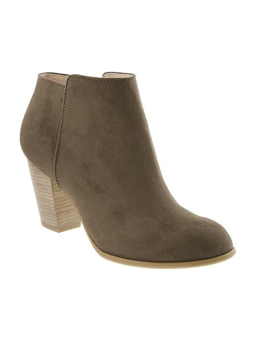 Image number 1 showing, Sueded Ankle Boot
