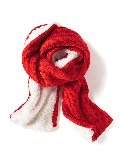 View large product image 1 of 1. Cable-Knit Scarf for Girls