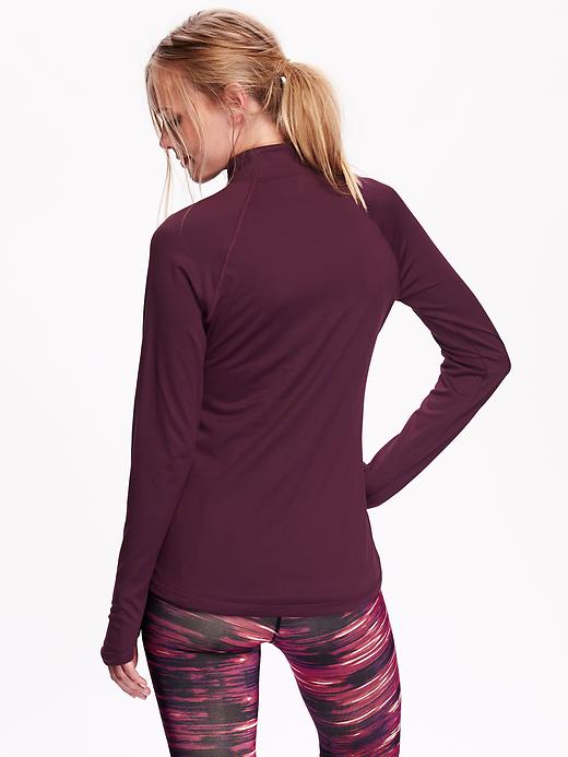 View large product image 2 of 2. 1/4-Zip Performance Pullover for Women