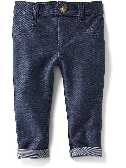 View large product image 1 of 2. Rolled-Cuff Jeggings for Baby