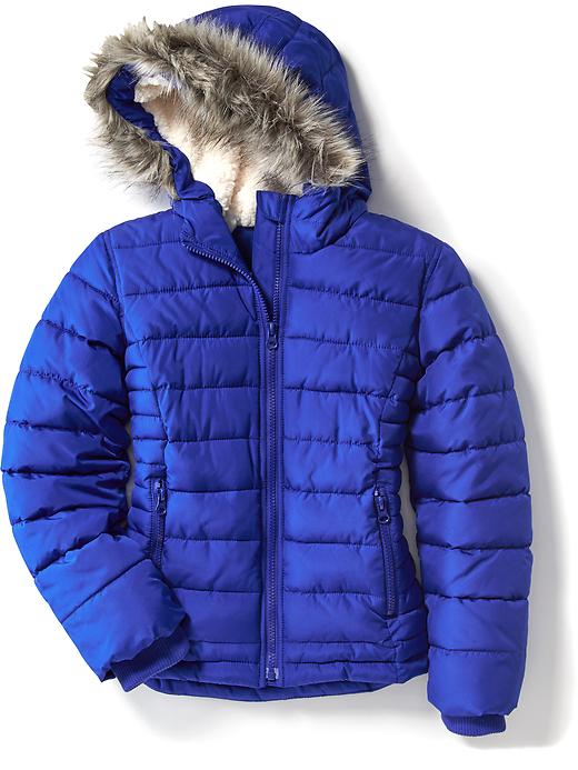 View large product image 1 of 1. Frost Free Quilted Jacket for Girls