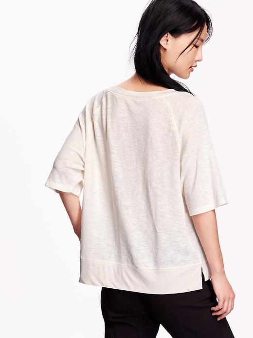 Image number 2 showing, Women's Lightweight Sweater-Knit Top