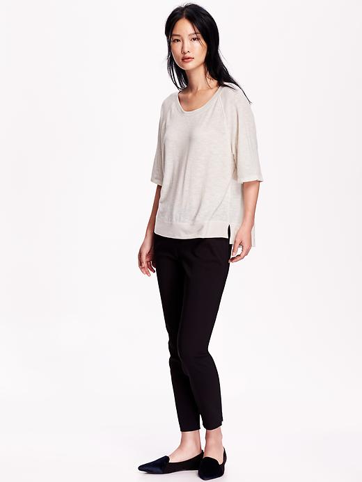 Image number 3 showing, Women's Lightweight Sweater-Knit Top