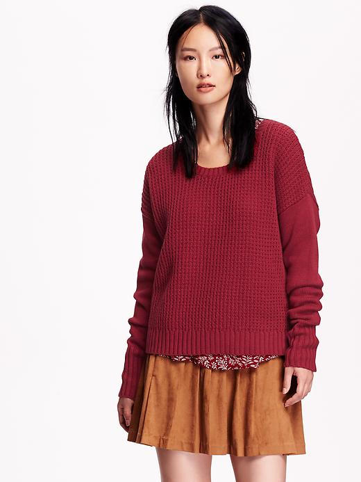 View large product image 1 of 1. Women's Cropped Sweater
