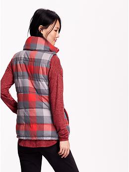 View large product image 2 of 2. Plaid Frost-Free Vest