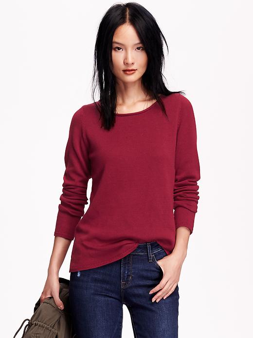 View large product image 1 of 1. Classic Crew-Neck Sweater