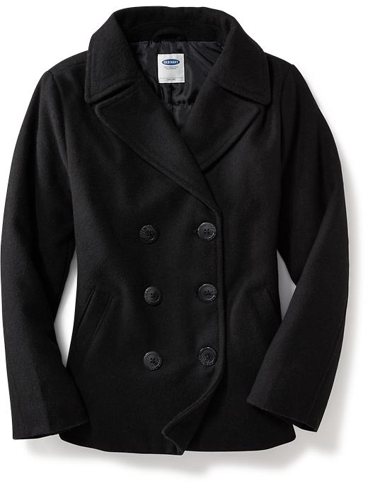 View large product image 1 of 1. Wool Peacoat for Girls