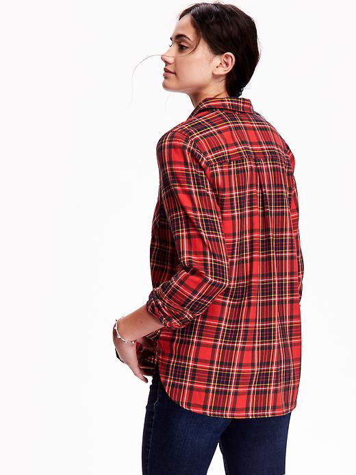 Image number 2 showing, Women's Classic Plaid Flannel Shirt