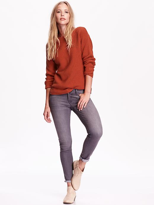 Image number 3 showing, Textured Boatneck Sweater