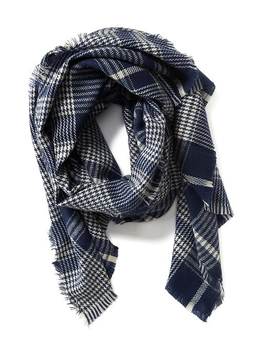 View large product image 1 of 1. Patterned Blanket Scarf for Girls
