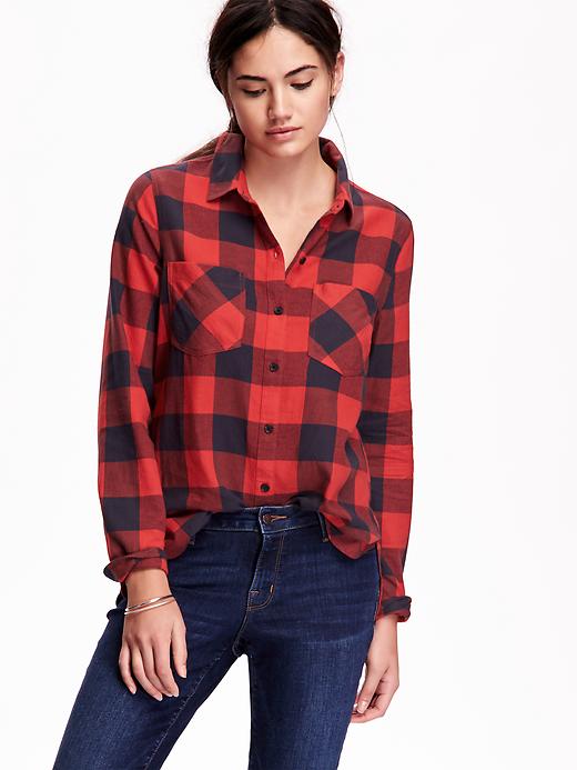 Image number 1 showing, Classic Plaid Flannel Shirt