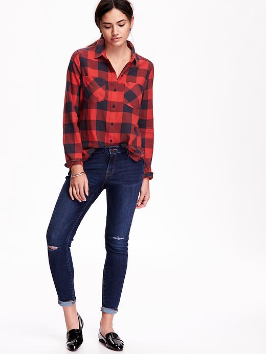 Image number 3 showing, Classic Plaid Flannel Shirt
