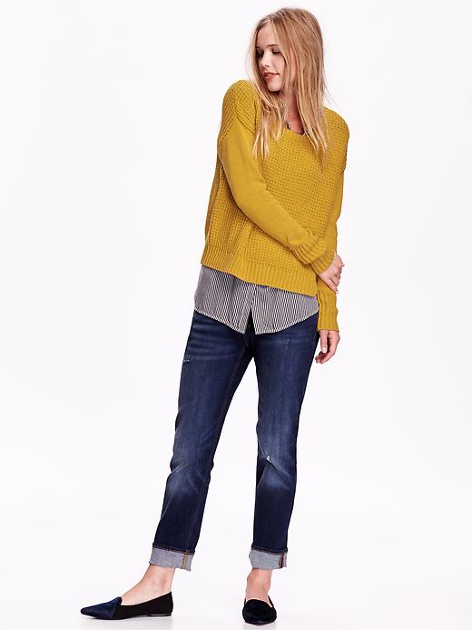 Image number 3 showing, Women's Cropped Sweater