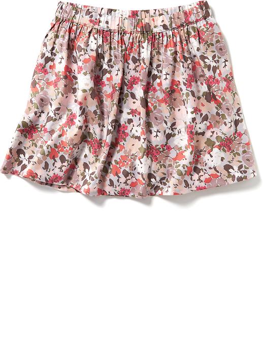 View large product image 1 of 2. Girls Patterned Circle Skirt