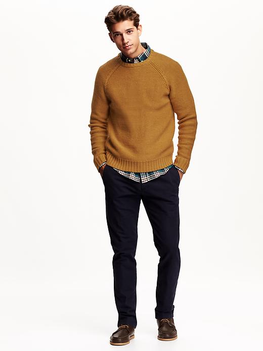 Image number 2 showing, Men's Textured Crew-Neck Sweater