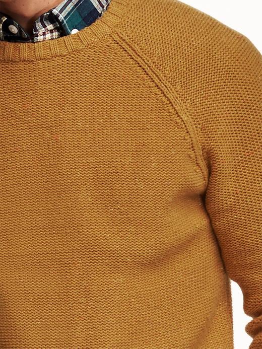 Image number 4 showing, Men's Textured Crew-Neck Sweater