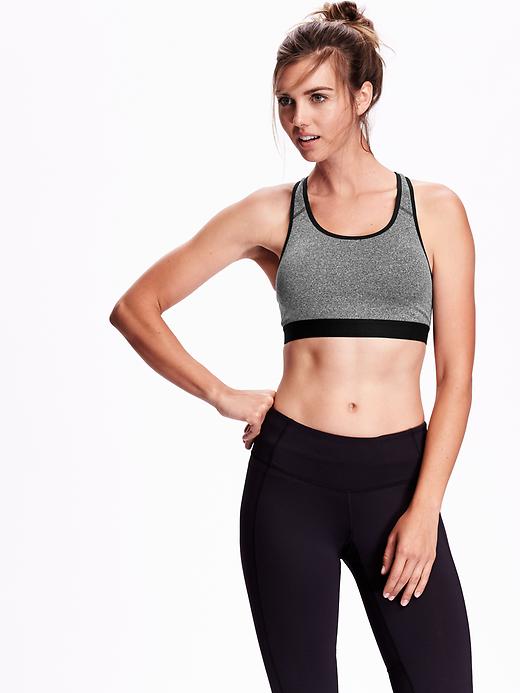 View large product image 1 of 1. Medium Support Racerback Sports Bra for Women