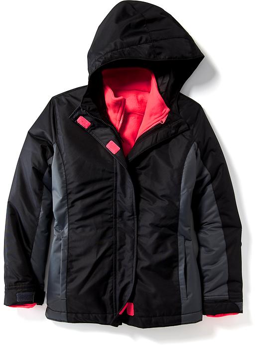 View large product image 1 of 3. Girls 3-in-1 Snow Jacket
