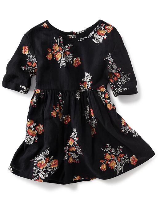 View large product image 1 of 2. Floral Swing Dress for Toddler