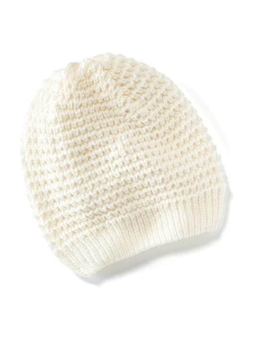 View large product image 1 of 1. Sweater-Knit Beanie for Baby