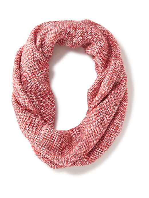 View large product image 1 of 1. Marled-Knit Infinity Scarf
