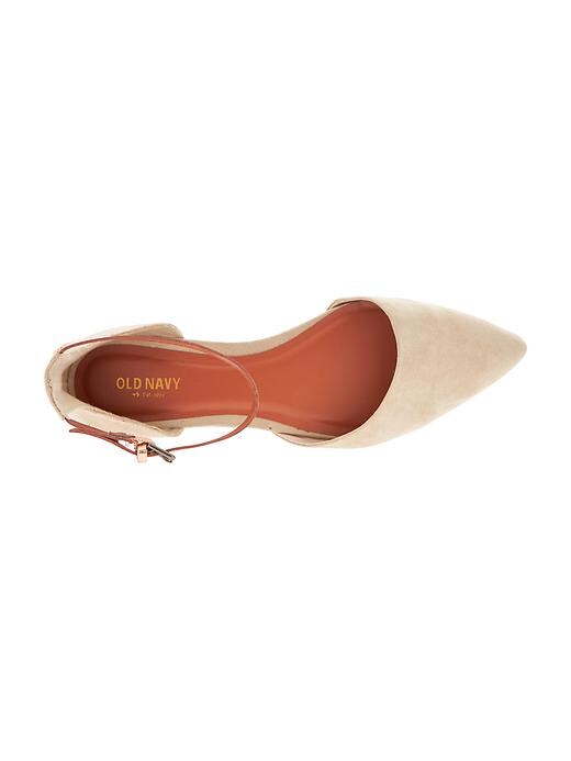 Image number 4 showing, Pointy Ankle-Strap D'Orsay Flats for Women
