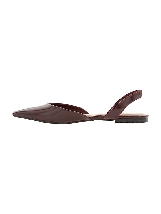 Image number 2 showing, Pointy Sling-Back Flats for Women