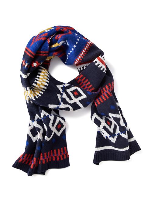 View large product image 1 of 1. Fair Isle Scarf