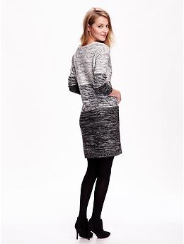 Image number 2 showing, Women's Marbled Cable-Knit Dress