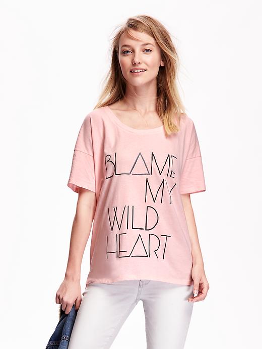 Image number 1 showing, Graphic Boyfriend Tee