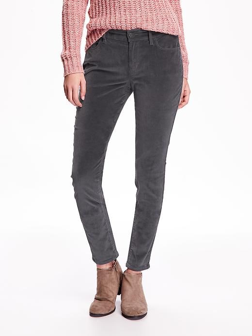 View large product image 1 of 3. Rockstar Mid-Rise Velveteen Pants