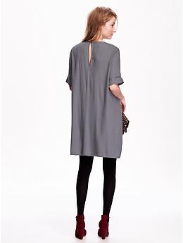 Image number 2 showing, Women's Pintucked Shift Dress