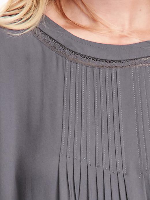 Image number 4 showing, Women's Pintucked Shift Dress