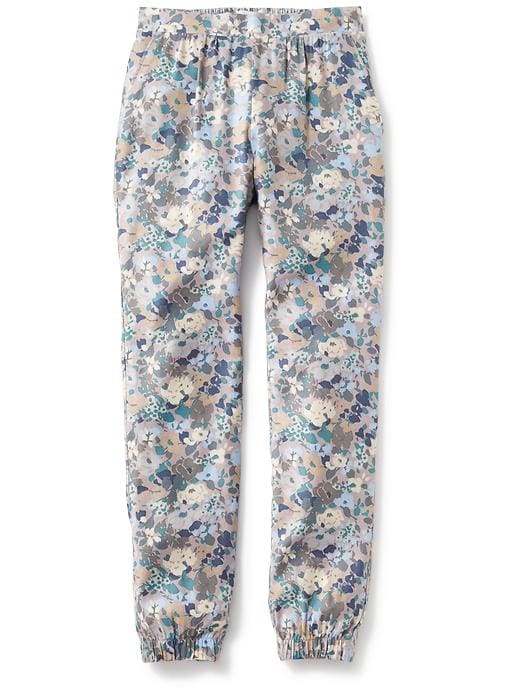 View large product image 1 of 1. Floral-Print Joggers for Girls