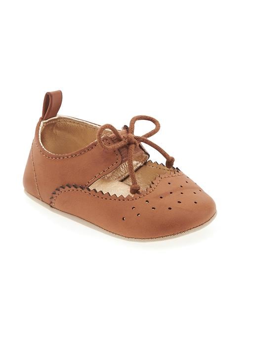 View large product image 1 of 5. Bow-Tie Ballet Flats for Baby