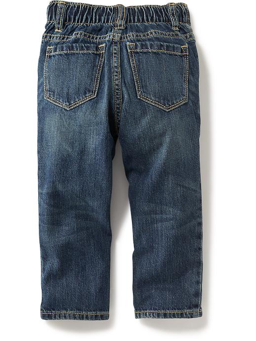 View large product image 2 of 2. Slouchy Skinny Distressed Jeans