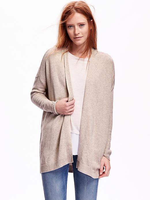 View large product image 1 of 1. Women's Open-Front Cardigan