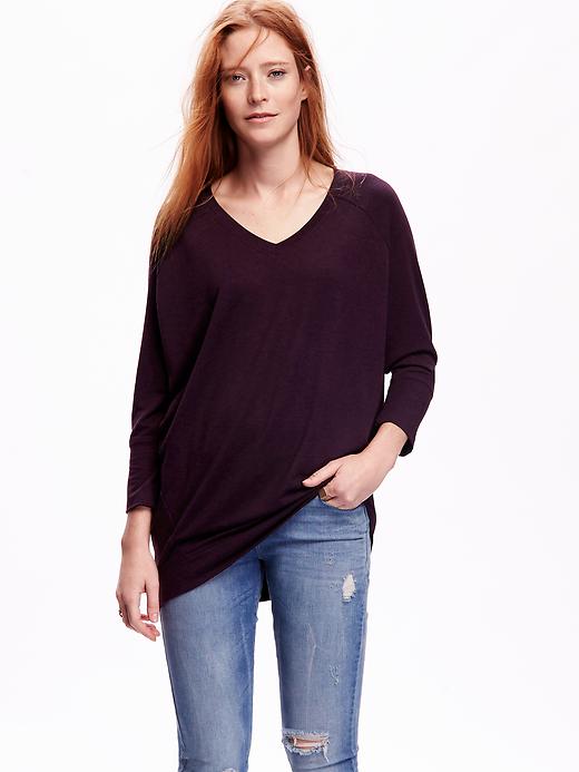 View large product image 1 of 1. Long-Sleeve Supersoft Tunic for Women