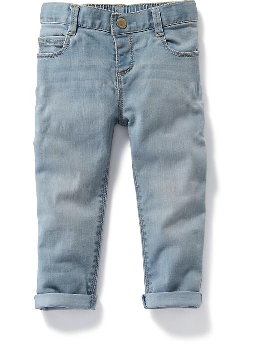 View large product image 1 of 2. Light-Wash Skinny Jeans for Toddler