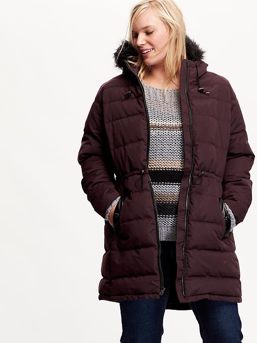 Image number 4 showing, Frost-Free Long Hooded Plus-Size Jacket