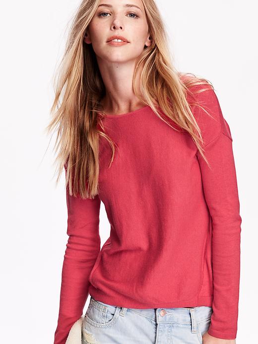 Image number 4 showing, Women's Boatneck Sweater