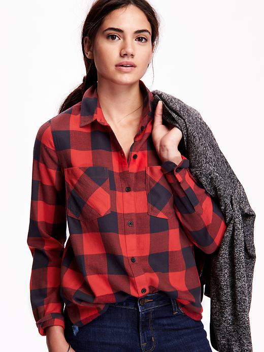 Image number 4 showing, Classic Plaid Flannel Shirt