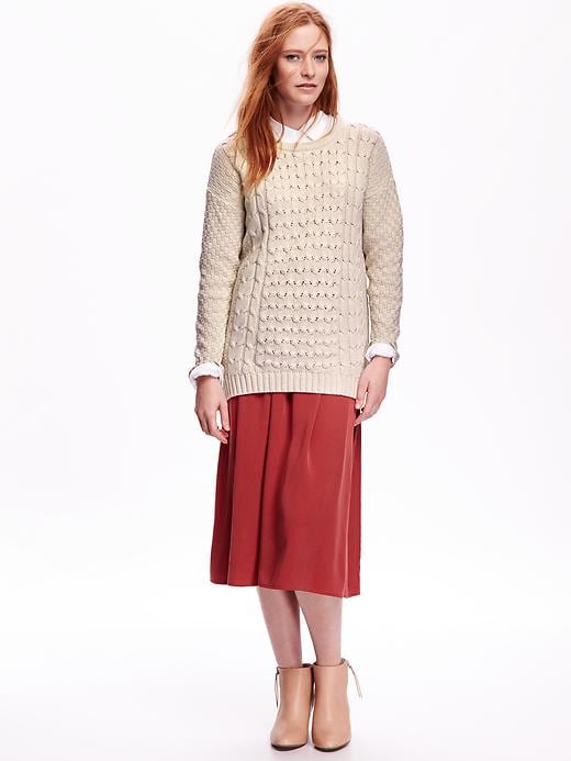 Image number 3 showing, Women's Cocoon Cable-Knit Sweater
