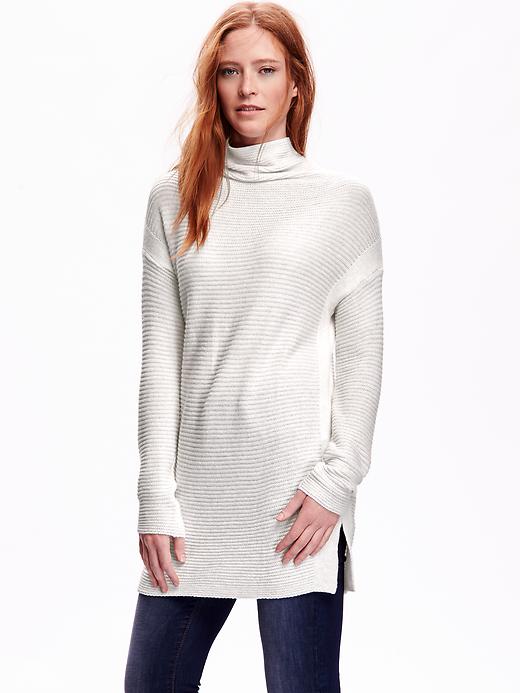 View large product image 1 of 1. Women's Funnel-Neck Sweater