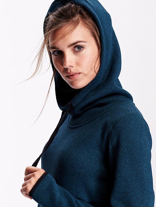 Image number 4 showing, Sweater-Fleece Tunic Hoodie