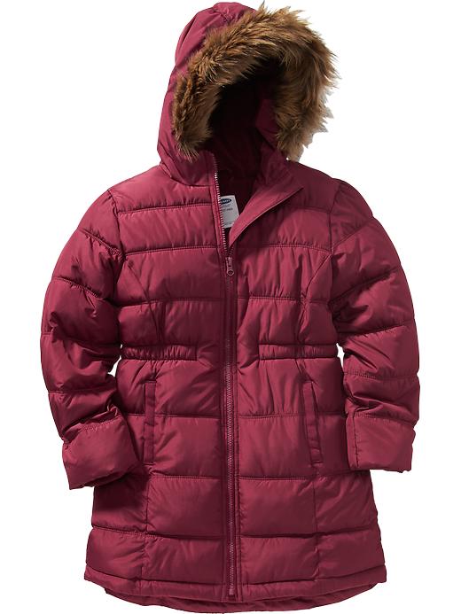 View large product image 2 of 2. Frost Free Long Jacket for Girls