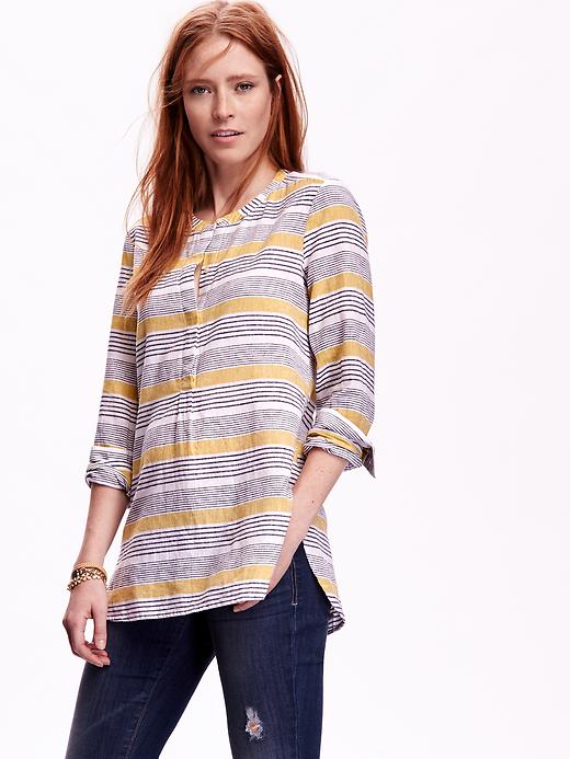 View large product image 1 of 1. Striped Tunic for Women